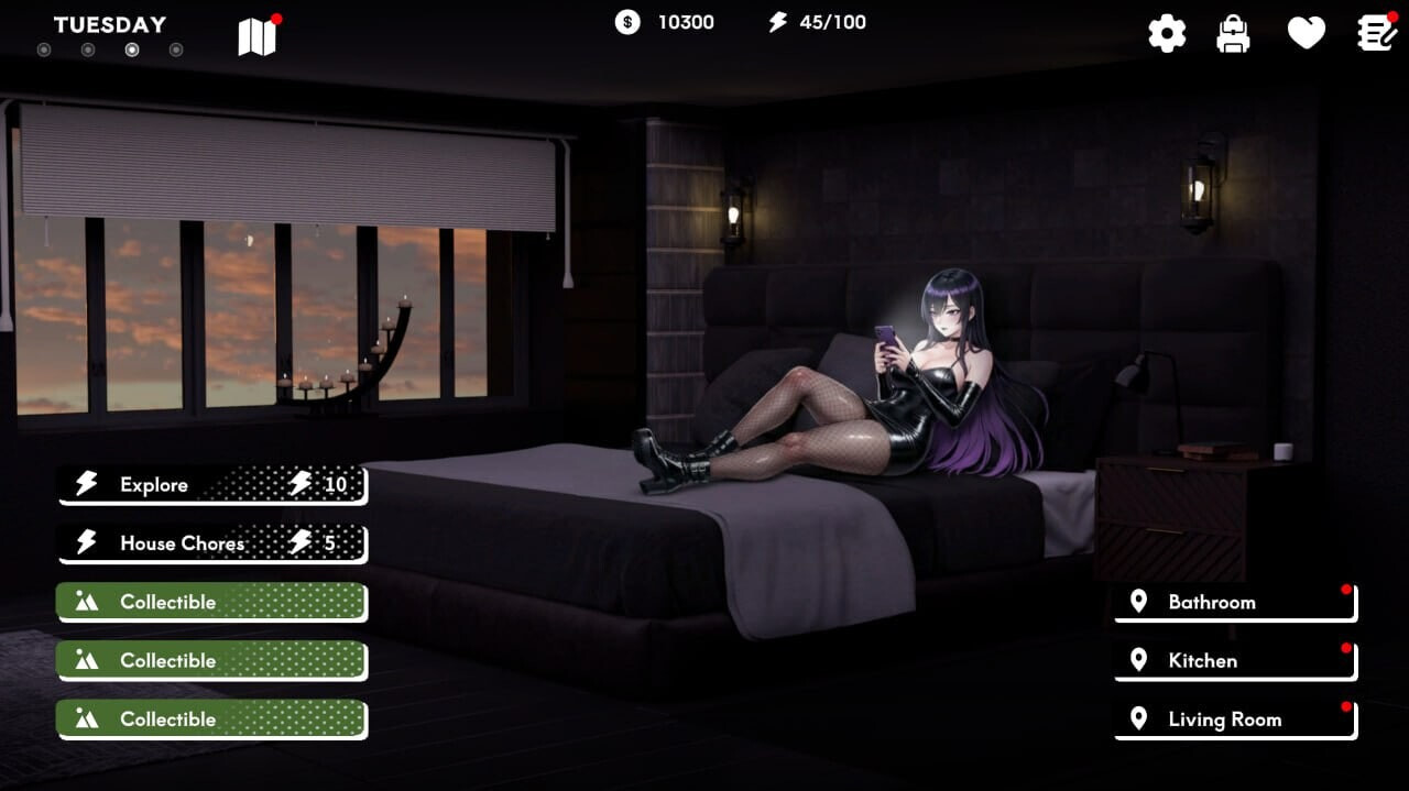 【SLG/2D/官中/步兵/6月新作/1G】哥特人妻 Goth Mommy Hikari STEAM官方中文无修版