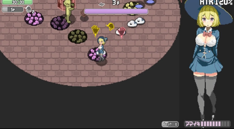 【ACT/像素动态/官中/6月更新/1.7G】魔法高潮～留级魔女与情欲魔手～ V0.272 官方中文版