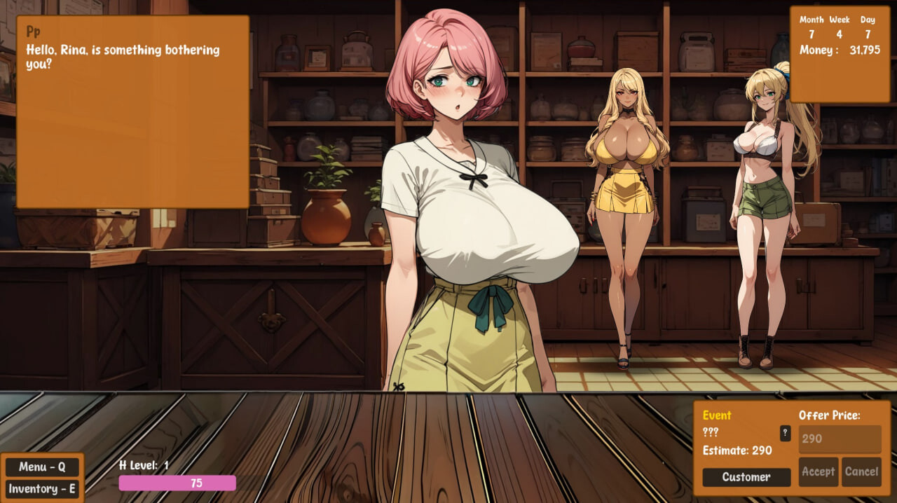 【SLG/巨乳/更新/3D】筹码迷情/Pawn Pleasure[Ver0.5.21]【PC/800M】