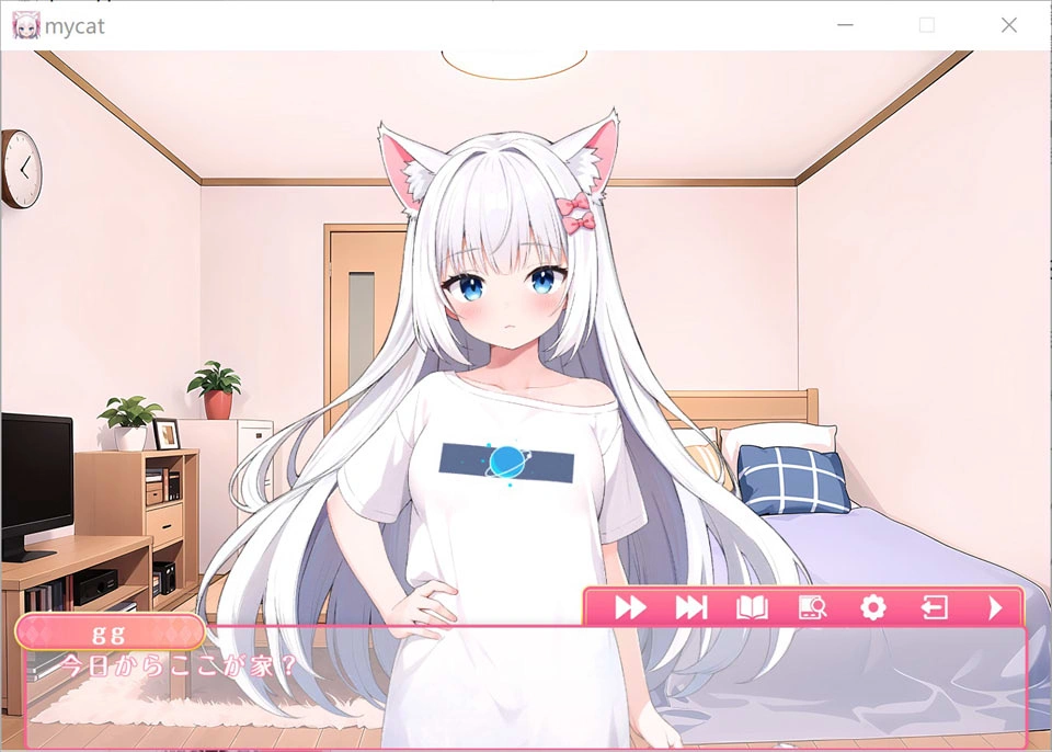 [日系SLG] 雨滴魔法 ~与白猫的慵懒治愈日常~ V1.0工具汉化版★全动态[新作/1.2G]