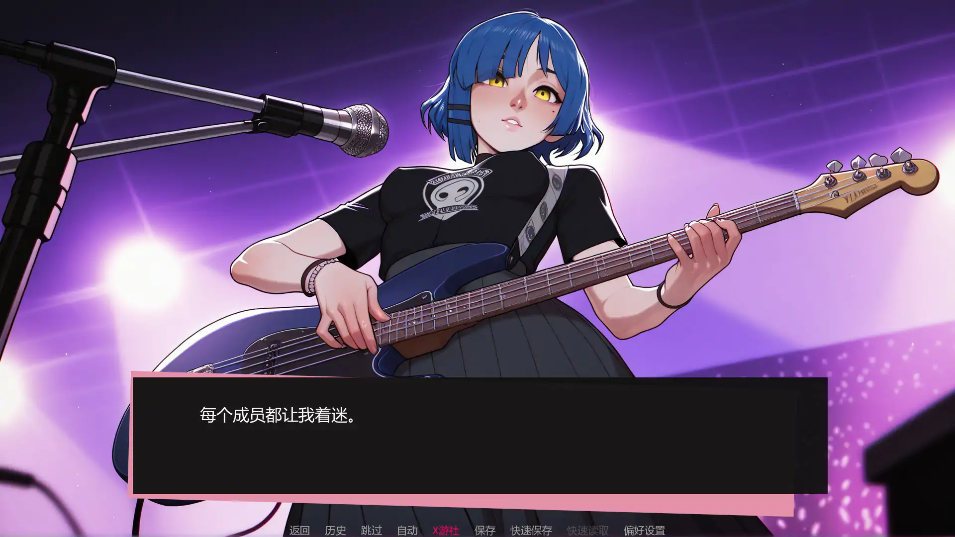 【SLG/恋爱/更新】吉他热潮/Guitar Crush V0.13b AI汉化版[PC+安卓][6月新作/900M]