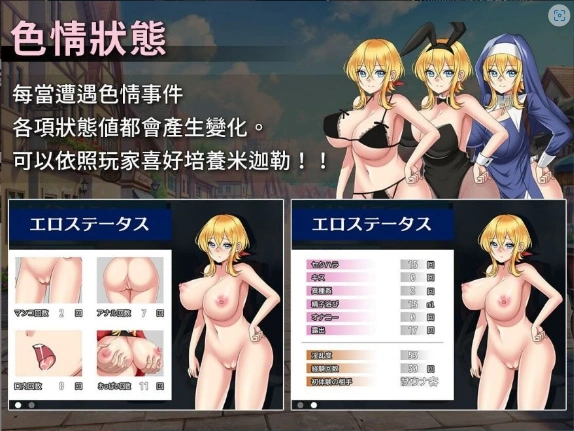 《[拘束RPG/官中+无码] 见习商人米迦勒/見習い商人ミカエル [703m]》