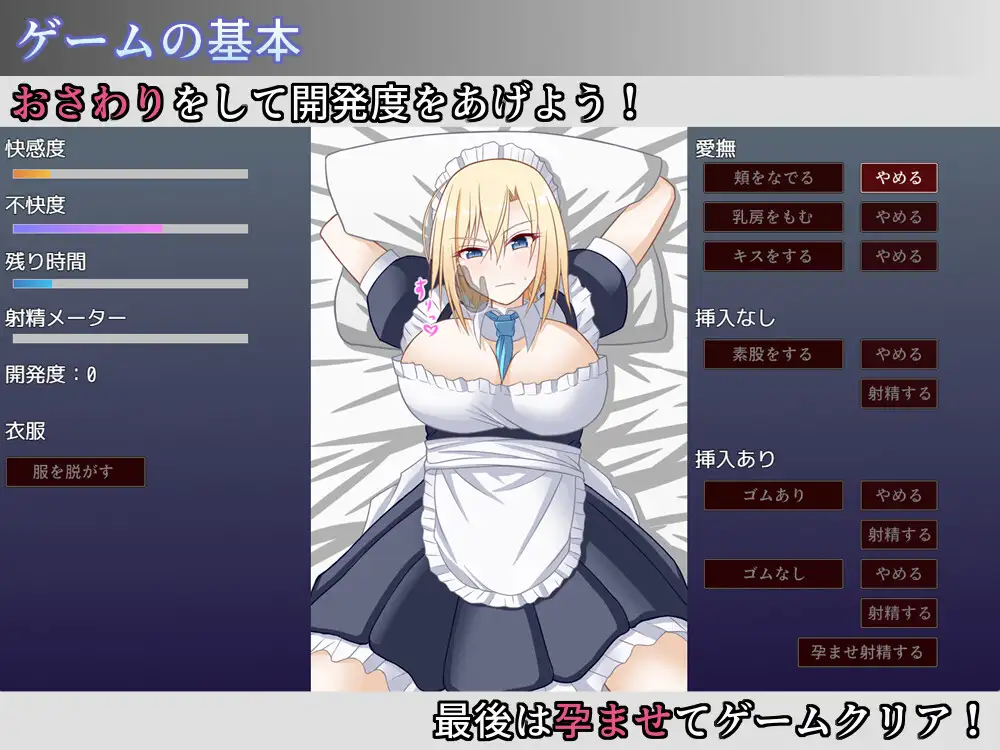 [日式SLG/新作] 宅邸女仆妊娠计划～请代替大小姐抱我吧！～ お屋敷メイド妊娠計画～お嬢様の代わりに私を抱きなさい！～ AI汉化版 [280M]