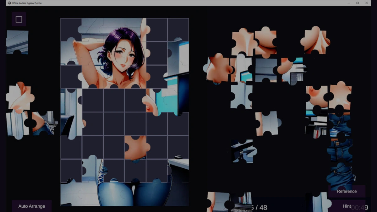 [SLG]上班族女性拼图 Office Ladies Jigsaw Puzzle [600M]