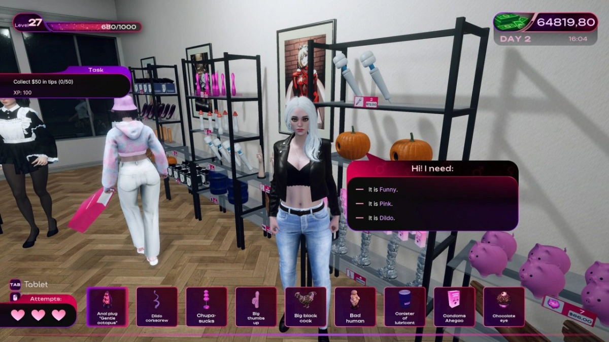 [SLG] 情趣用品店模拟器：禁忌服务 SEX Shop Simulator Forbidden Service V1.1 官方中文版[7月新作/3.8G]