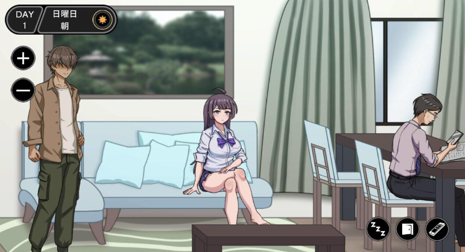 更新[互动SLG/NTR人妻/像素动态] NTR家族 NTR Family Ver1.2 官中版+存档 [350M]