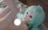 Z303 【3D动画】白丝过膝袜 over-knee socks N