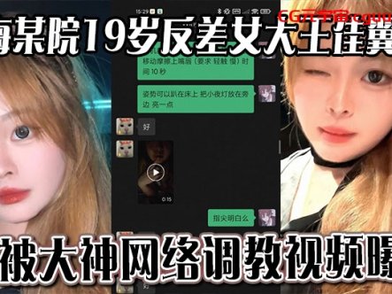 上海某院19岁反差女大王佳翼 被大神网络调教视频曝光 聊天记录十分刺激在线观看
